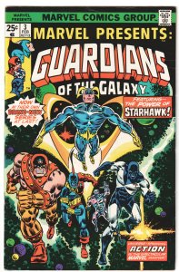 Marvel Presents #3 (1976) Guardians of the Galaxy begin!