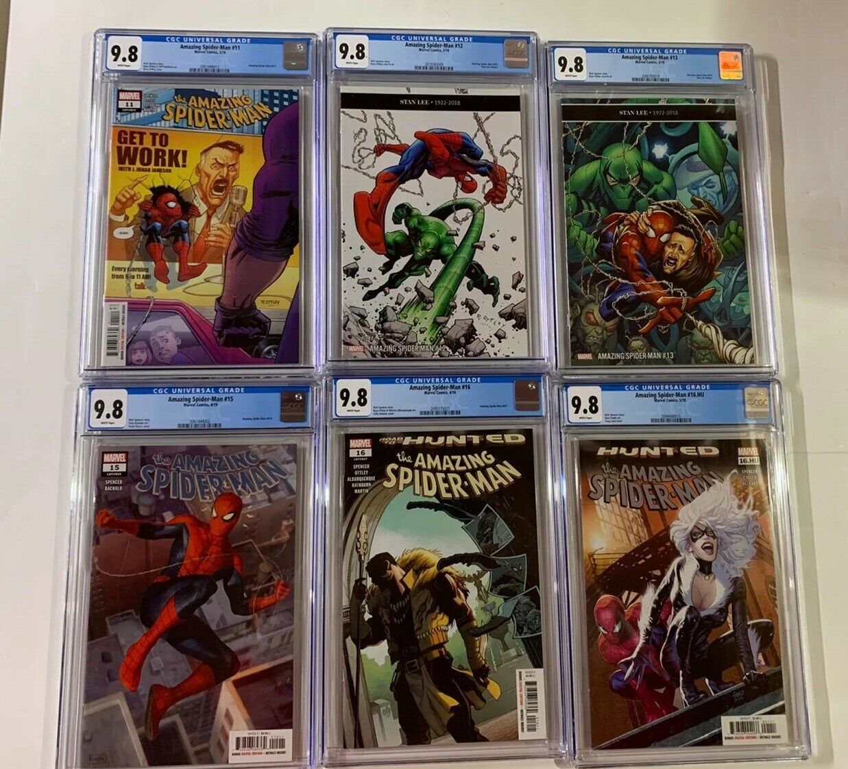 Amazing Spider-man V Vol Volume 5 #â€™s 11 12 13 15 16 16.hu All Cgc 9.8