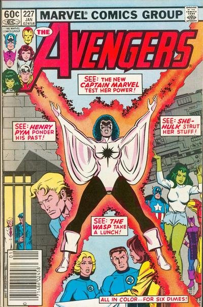 Avengers #227 stock photo ID#B-1