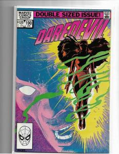 DAREDEVIL #187, 189, 190, 191 - VF/NM to NM -RETURN OF ELEKTRA-BRONZE AGE MILLER