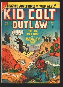Kid Colt Outlaw #16-1951-Atlas-Joe Maneely cover art-Pete Tomilson & George T...