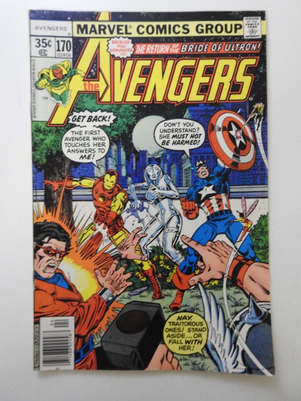 The Avengers #170 (1978) Sharp Fine Condition!