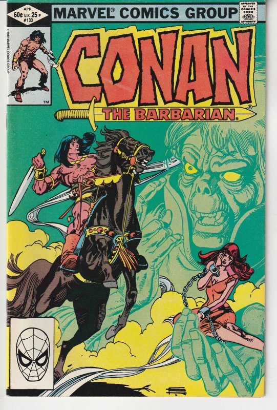 Conan The Barbarian(vol. 1) # 133  The Secret of The Crystal Mountain !