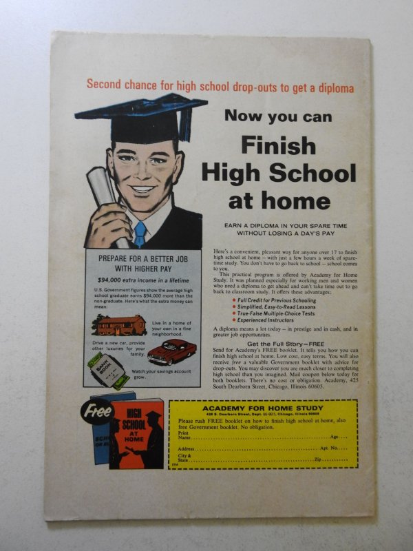 The Avengers #89 (1971) VG+ Condition moisture stain