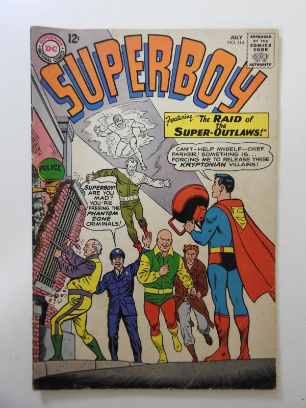 Superboy #114 (1964) VG Condition!