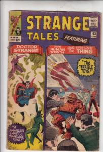 Strange Tales #133 (Jun-65) GD Affordable-Grade Human Torch, the Thing, Docto...