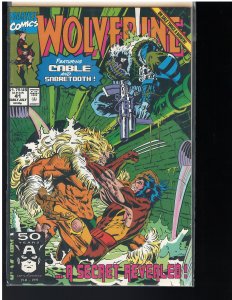 Wolverine  #41 (Marvel, 1991) KEY - Sabretooth Revealed as Father