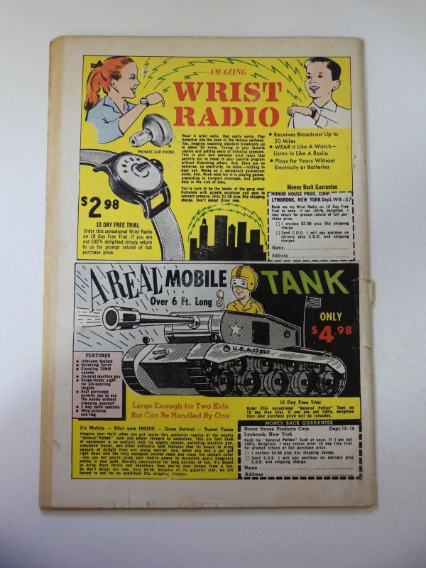 Superboy #86 (1961) VG- Condition cover detached at one staple 1/4 Spine Split