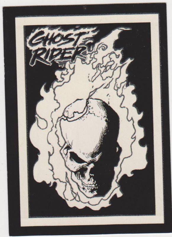 1992 Ghost Rider II Trading Card Glow in the Dark #G10Grin and Bear It