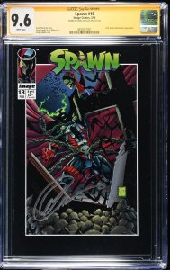 Spawn (1994) # 18 (CGC 9.6 SS) Signed Greg Capullo * Image Comics * Morrison