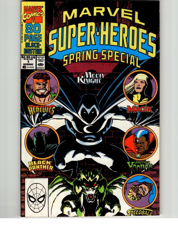 Marvel Super-Heroes #1 (1990) Moon Knight