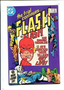 Flash #342 - Direct Ed./Carmine Infantino + Klaus Janson Cover (7.5/8.0) 1985