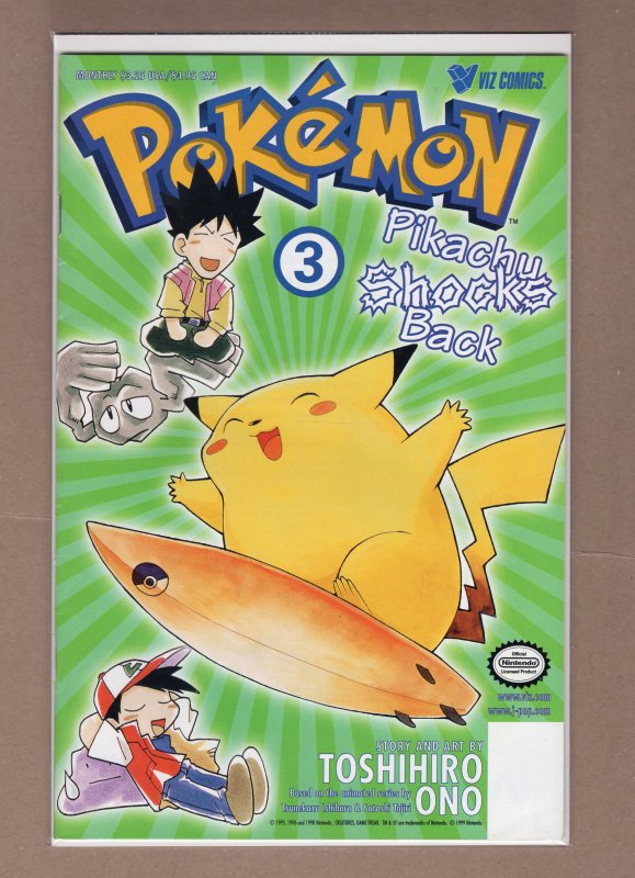 Pokemon: Pikachu Shocks Back #3 (1999)