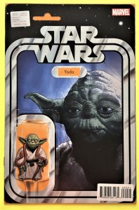 STAR WARS 20 YODA ACTION FIGURE VARIANT COVER MARVEL 2016