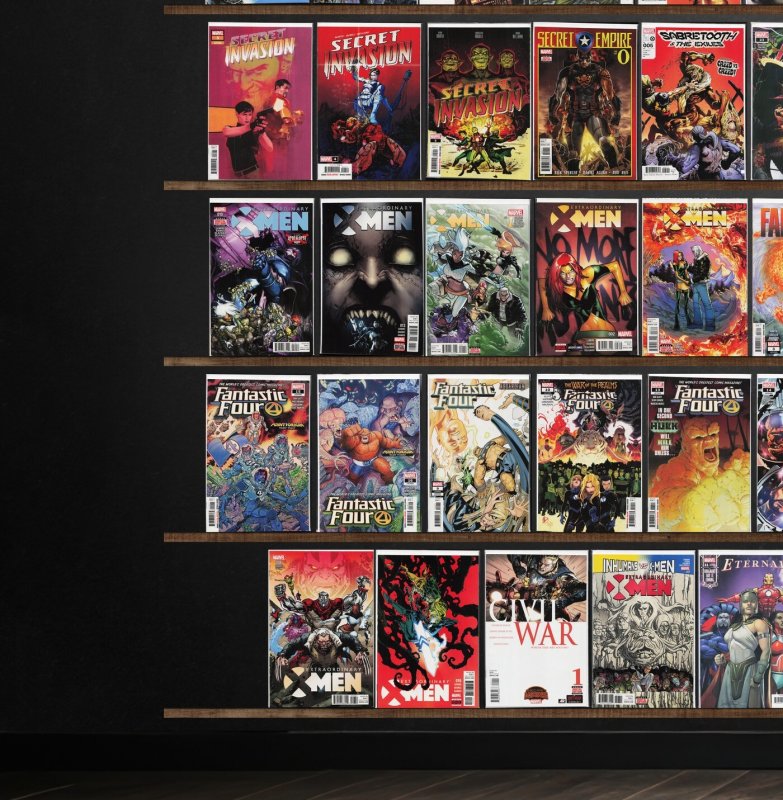 Huge Lot 170+ Comics with Old Man Logan, Extraordinary X-Men & More!