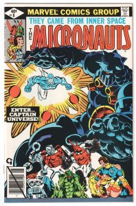 Micronauts #8 (1979) Micronauts [Key Issue] 1st Captain Universe