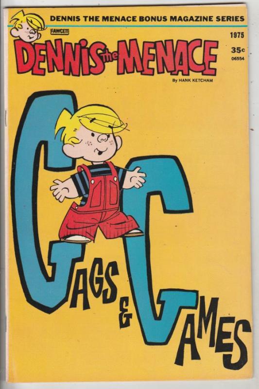 Dennis the Menace Bonus Magazine Series #6554 (Jan-75) NM- High-Grade Dennis