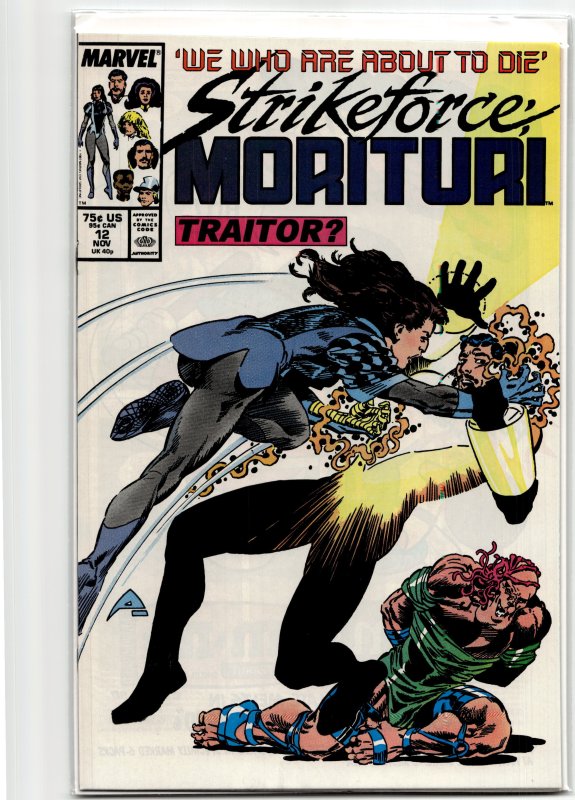 Strikeforce: Morituri #12 (1987) Strikeforce: Morituri