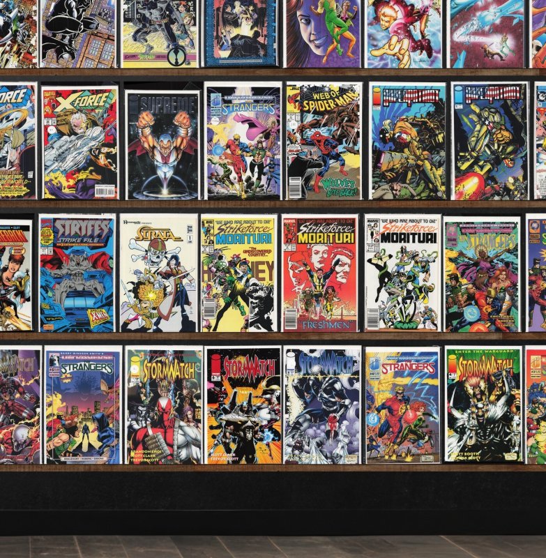 Huge Lot 150+ Comics with Action Comics, Stormwatch, Warriors Of Plasm & More!