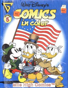 WALT DISNEY'S COMICS IN COLOR #5 Near Mint