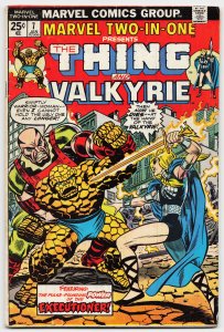 Marvel Two-in-One #7 (1975) Valkyrie