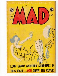 Mad #18 (1954) Mid-Grade VG/FN Alice In Wonderland by Jack Davis Utah CERT Wow!