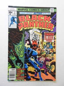 Black Panther #3 (1977) VG+ Condition moisture stain
