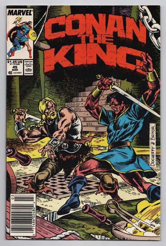 Conan The King #45 (Marvel, 1988) FN/VF 