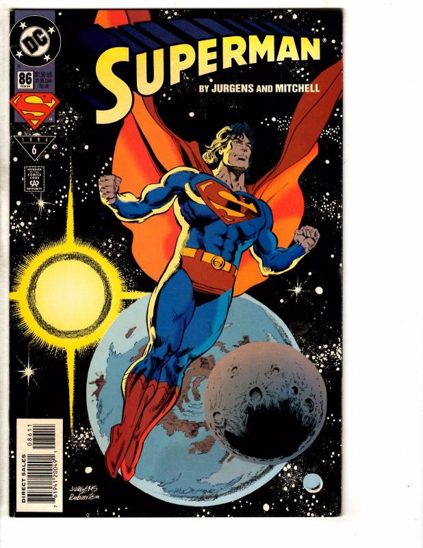 8 Superman DC Comic Book # 83 84 85 86 87 88 89 90 Atom Batman Flash Arrow J217