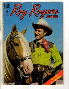 Roy Rogers Comics # 27 FN- Dell Golden Age Comic Book Trigger 1950 JL18
