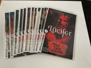 Lucifer 1-12 Lot Run Set Near Mint Nm Dc Vertigo