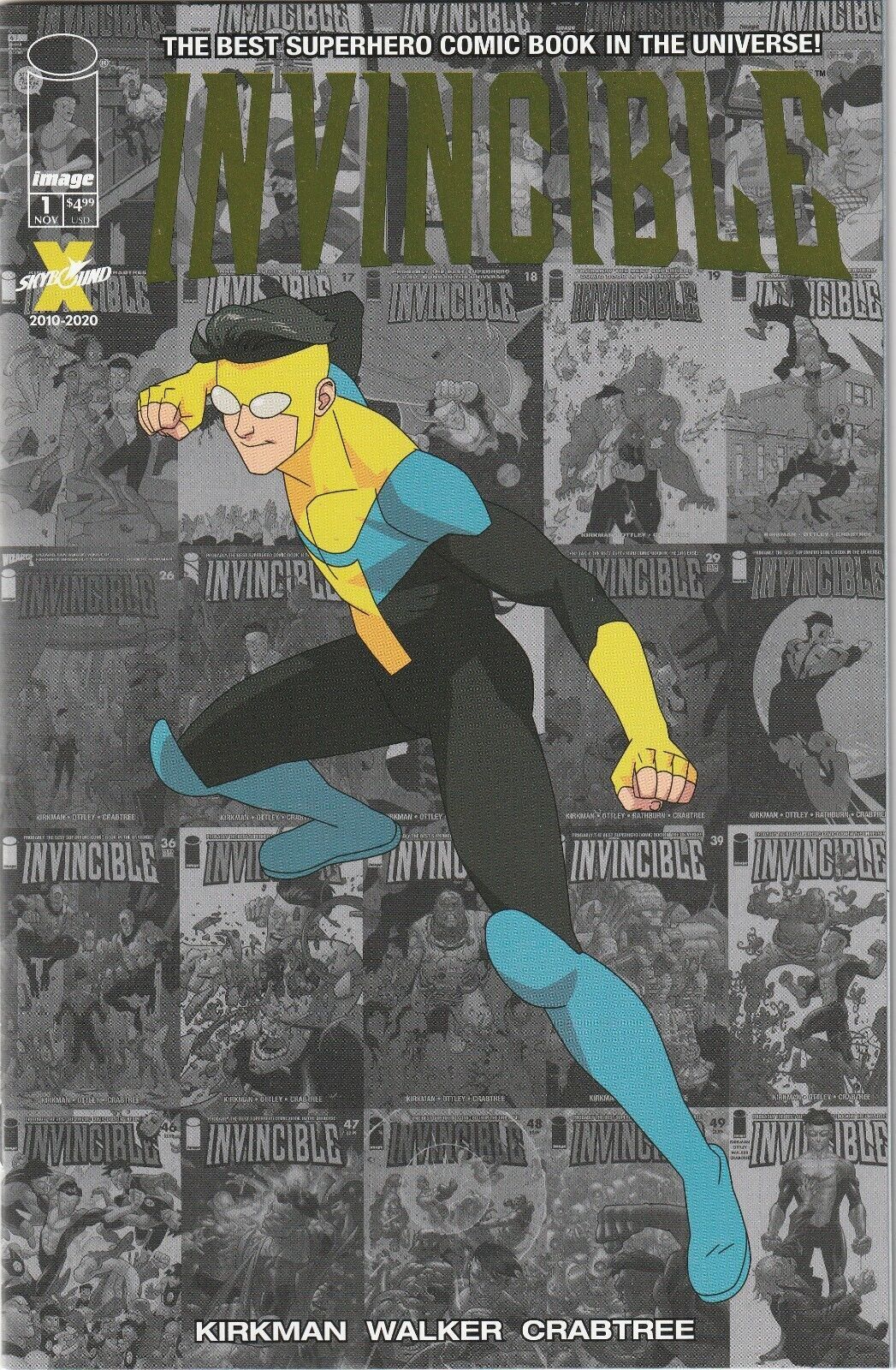 Silvestri covers 100th issue of Kirkman's 'Invincible