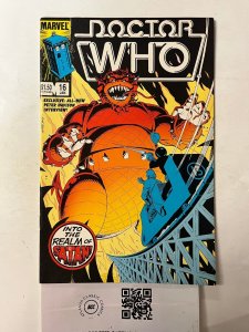 Doctor Who #16 VF Marvel Comics comic book 1 JW45