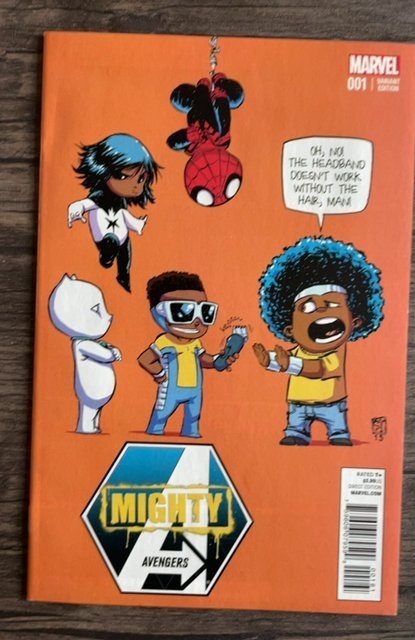 Mighty Avengers #1 (2013) and Skottie Young variant
