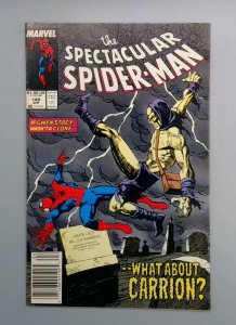 Spectacular Spider-Man #149, VF/NM Newsstand Marvel, 1989 JR1