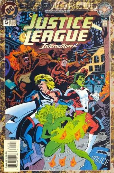 Justice League (1987 series) Annual #5, NM- (Stock photo)