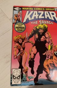 Ka-Zar the Savage #1 (1981)1st Kazar solo series