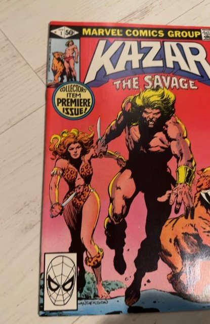 Ka-Zar the Savage #1 (1981)1st Kazar solo series