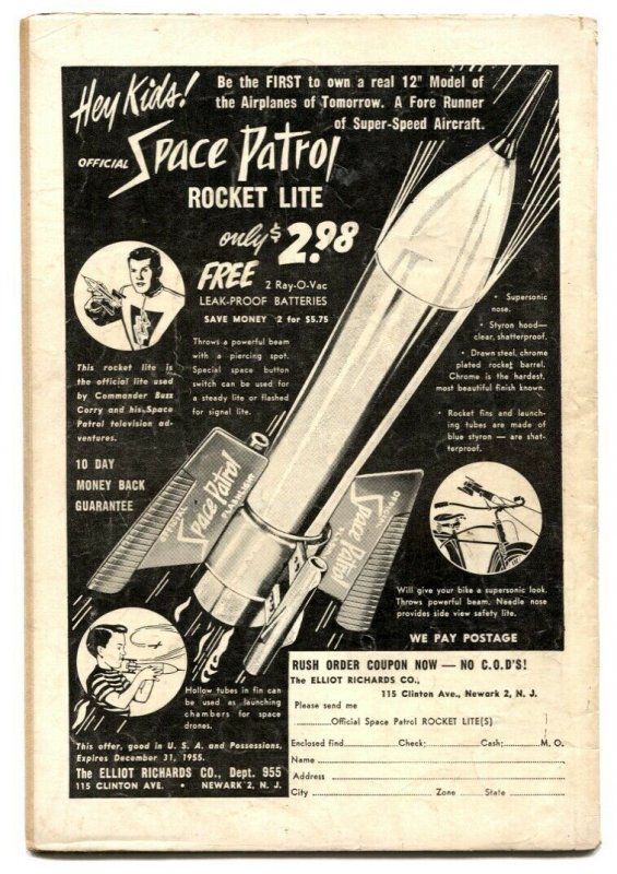 Superior Stories #4 1955-Texas Ranger- Kiwanis VG