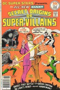 DC Super-Stars #14 FN ; DC | Secret Origins of Super-Villains