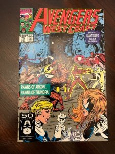 Avengers West Coast #75 Direct Edition (1991) - NM