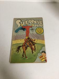 Supersnipe Comics Col 3 No 8 Gd/Vg Good/Very Good 3.0 1947