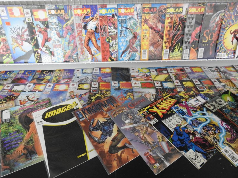 Huge Lot of 170+ Comics W/ Flash, War Machine, All Star Squadron Avg. VF- Cond.