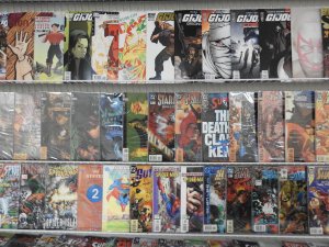 Huge Lot 140+ Comics W/ G.I.Joe, Sandman,  Spawn, Supes+ Avg Fine+ Condition!