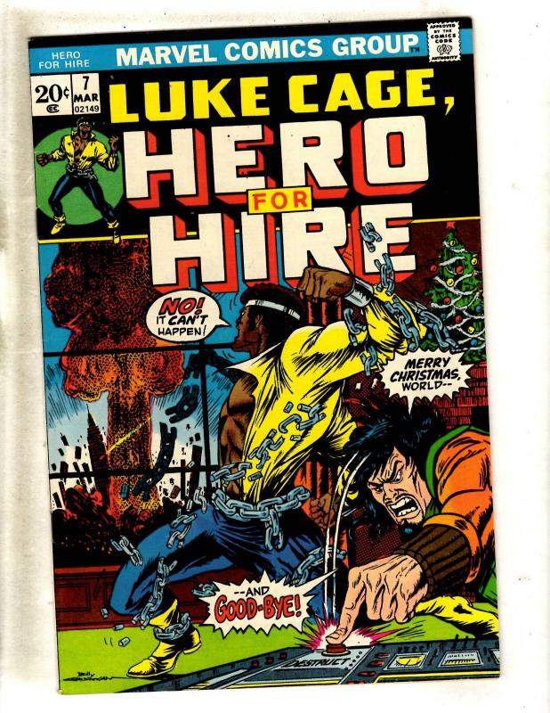 Luke Cage Hero For Hire # 7 VF/NM Marvel Comic Book Moriah Diamondback TV JF11