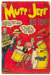 Mutt and Jeff #72  1954 - DC  -G - Comic Book