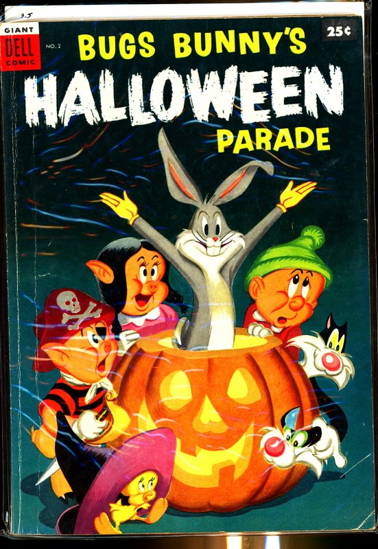 Dell Comics Bugs Bunny's Halloween Parade #2