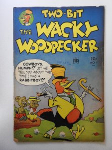 Two Bit The Wacky Woodpecker #1 VG- Condition! Tape on interior front cover