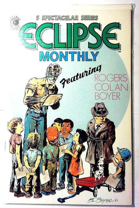 Eclipse Monthly #3 (1983) Eclipse Comics The Masked Man 1st Print Comic Book