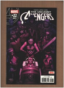 Uncanny Avengers #22 Marvel Comics 2017 DEADPOOL ROGUE RED SKULL NM- 9.2
